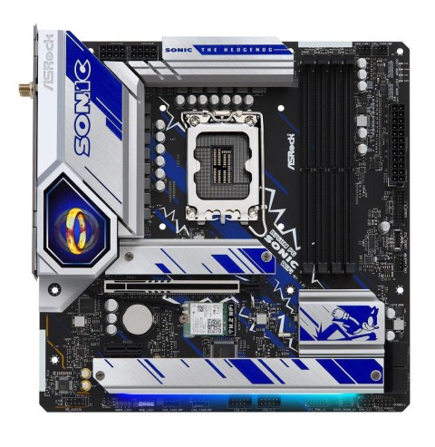 Płyta ASRock B760M PG SONIC WIFI /B760/DDR5/SATA3/M.2/USB3.1/WiFi/BT/PCIe5.0/s.1700/mATX