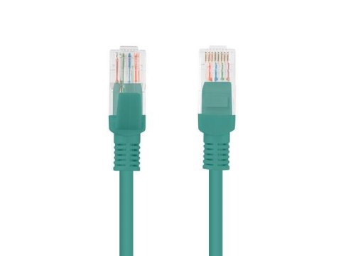 Patchcord Lanberg UTP kat.5e 2m zielony