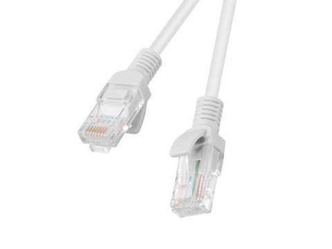 Patchcord Lanberg UTP kat.6 0,25m szary 10-Pack