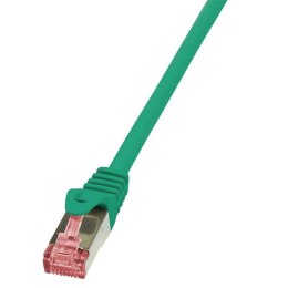 Patchcord LogiLink CQ2035S CAT.6 S/FTP 1m, zielony