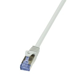 Patchcord LogiLink CQ4092S Cat.6A/7 600 MHz S/FTP PIMF 10,0m szary