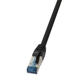 Patchcord LogiLink CQ6075S Cat.6A S/FTP PUR 5,00m czarny