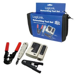 Zestaw narzędzi WZ0012 LogiLink dla instalatora sieci LAN