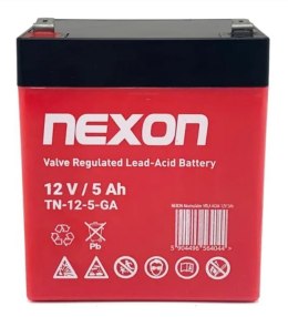 Akumulator żelowy Nexon TN-GEL-5 12V 5Ah - głębokiego rozładowania i pracy cyklicznej