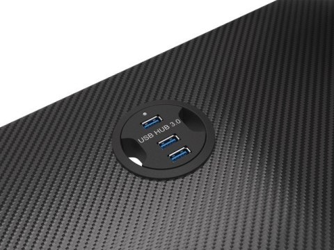 Natec Biurko dla gracza gamingowe Genesis Holm 300 podświetlenie RGB