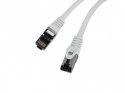 Lanberg Patchcord kat.8.1 S/FTP CU 3m fluke passed szary