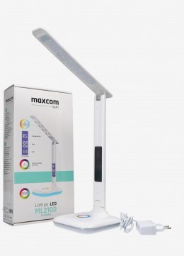 Lampka biurkowa MaxCom ML2100 Aurora, biała