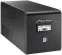 POWER WALKER UPS LINE-IN VI 1000 LCD 1000VA, 2X SCHUKO+2X IEC C13, RJ11/45, USB, LCD