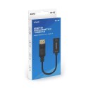 Savio Adapter DisplayPort (M) v1.2 - HDMI (F) v1.4, 4K, AK-62