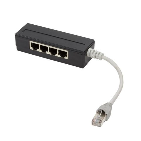 Splitter RJ45 4-portowy Logilink MP0032 ekranowany, 15cm