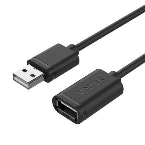 Kabel Unitek Y-C449GBK przedłużacz USB 2.0 AM-AF 1,5m