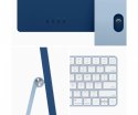 Apple IMac 24 cale: M3 8/10, 8GB, 256GB SSD - Niebieski