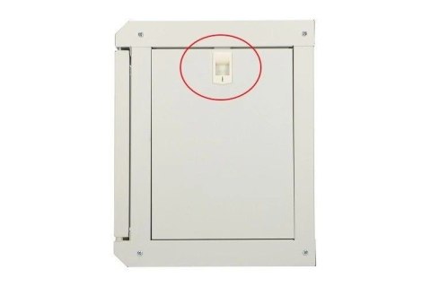 Extralink Szafa rack 6U 10 cali szara wisząca