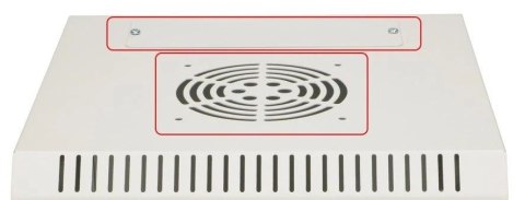 Extralink Szafa rack 6U 10 cali szara wisząca