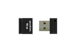 Pendrive GoodRam Piccolo UPI2-0160K0R11 (16GB; USB 2.0; kolor czarny)