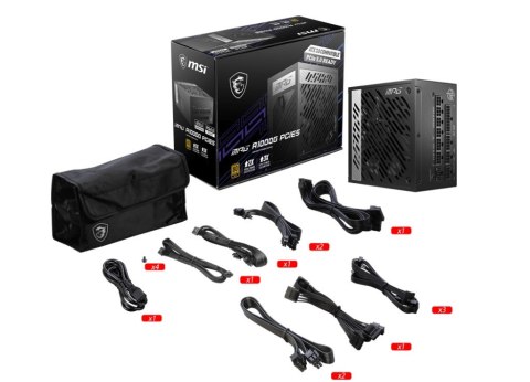Zasilacz MSI MPG A1000G PCIE5 1000W 80+ Gold ATX 3.1