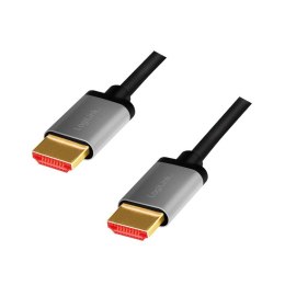 LogiLink Kabel HDMI 2.1 8K/60Hz Aluminiowy 2m