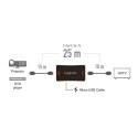 LogiLink Repeater HDMI, 4K/60HZ, 25m, HDCP 2.2