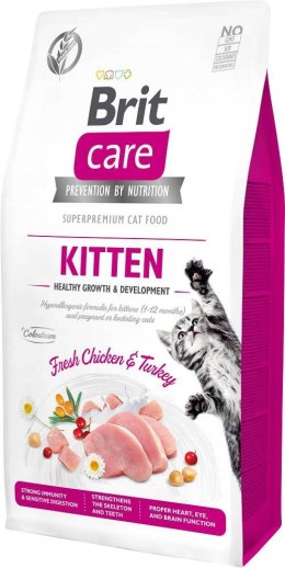Brit Care Cat Grain Free Kitten Healthy Growth & Development - sucha karma bezzbożowa dla kociąt - 7 kg