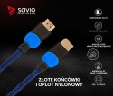 Savio Kabel HDMI 2.0 niebiesko-czarny 1,8m, GCL-02