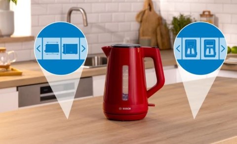 Bosch Czajnik 1,7l MyMoment TWK1M124 czerwony