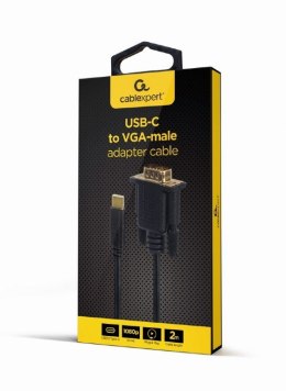 Gembird Kabel USB-C do VGA male 1920x1080 60Hz