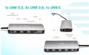 I-tec Stacja dokująca USB 3.0/USB-C/Thunderbolt 3x Display Metal Nano Dock LAN +Power Delivery 100W