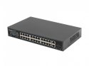 Lanberg Switch 24x1GB POE+ 2xGB 2xSFP rack 19'' gigabit ethernet 360W