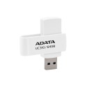 Adata Pendrive UC310 64GB USB3.2 biały