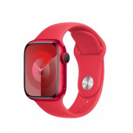 Apple Pasek sportowy z edycji (PRODUCT)RED do koperty 41 mm - rozmiar S/M