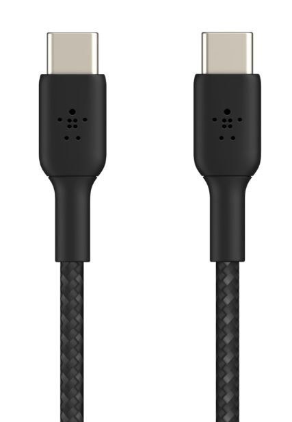 Belkin Kabel Braided USB-C USB-C 1m czarny