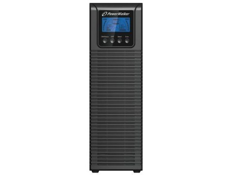 Zasilacz awaryjny UPS Power Walker On-Line 3000VA TGB 4x IEC OUT, USB/RS-232, LCD, Tower, Epo, Brak aku