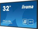 IIYAMA Monitor wielkoformatowy 31.5 cala LE3241S-B1 IPS/FHD/HDMI/18.7/RJ45/2x10W
