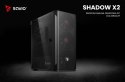Savio Obudowa komputerowa Shadow X2 Mesh/Glass