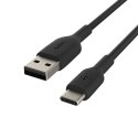Belkin Kabel BoostCharge USB-A/USB-C 2m czarny
