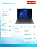 Lenovo Laptop ThinkPad E16 G1 21JT000BPB W11Pro 7530U/16GB/512GB/AMD Radeon/16.0 WUXGA/Graphite Black/1YR Premier Support + 3YRS OS