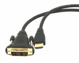 Kabel HDMI-DVI (18+1) Gembird CC-HDMI-DVI-6 (1,8 m)