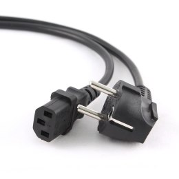 Kabel zasilający komputerowy IEC 320 C13 z certyfikatem VDE Gembird PC-186-VDE-5M (5 m)