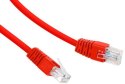 Kabel sieciowy UTP Gembird PP6U-1M/R kat. 6, Patch cord RJ-45 (1 m)