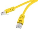 Kabel sieciowy UTP Gembird PP6U-1M/Y kat. 6, Patch cord RJ-45 (1 m)