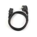 Kabel zasilający komputerowy IEC 320 C13 Gembird PC-186 (1,8 m)