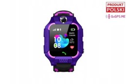 Smartwatch dla dzieci GoGPS K24 (purpurowy)