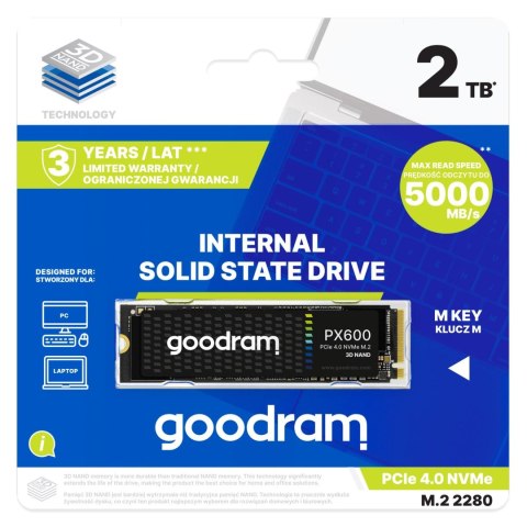 Dysk SSD Goodram PX600 2TB