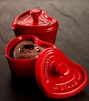 Mini Cocotte serce STAUB 40511-092-0 - czerwony 200 ml