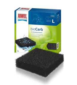 JUWEL bioCarb L (6.0/Standard) - gąbka węglowa do filtra akwariowego - 2 szt.