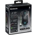 Defender Mysz gamingowa bezprzewodowa Warlock GM-709L Optic RF RGB 2400 dpi 8P