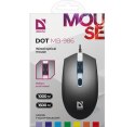Defender Mysz gamingowa DOT MB-986 optyczna 7 kolorów 1000dpi 4P