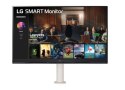 LG Electronics Monitor 32SQ780S-W 32 cale Smart 4K UHD webOS Ergo