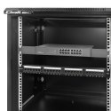 Qoltec Szafa RACK 19 cali| 12U | 450 x 600 x 635 | Perforowane drzwi