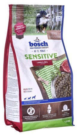 BOSCH Sensitive Lamb & Rice - karma dla psów z wrażliwym żołądkiem z jagnięciną i ryżem 1kg